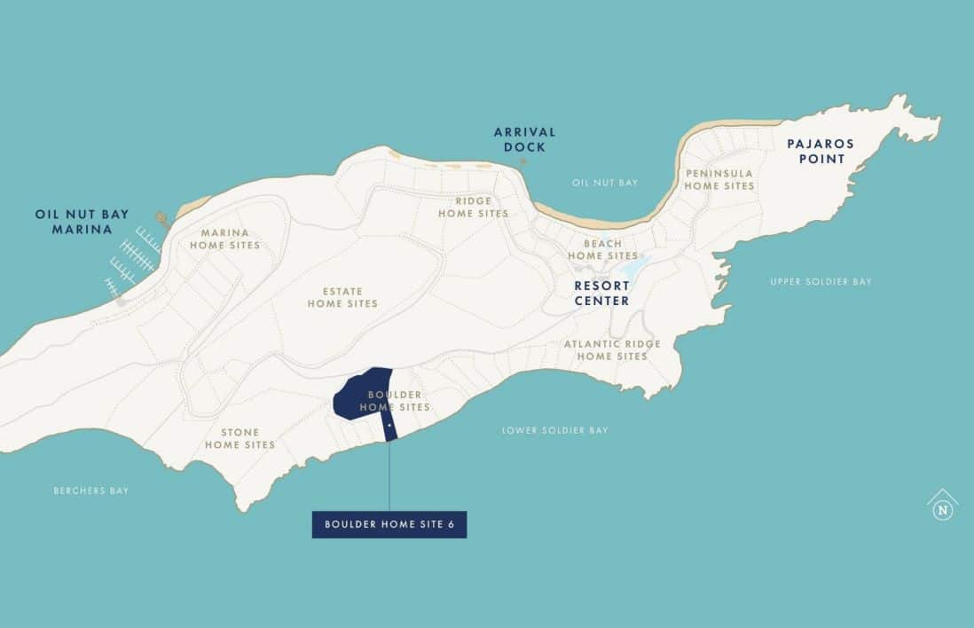 British Virgin Islands ocean view property