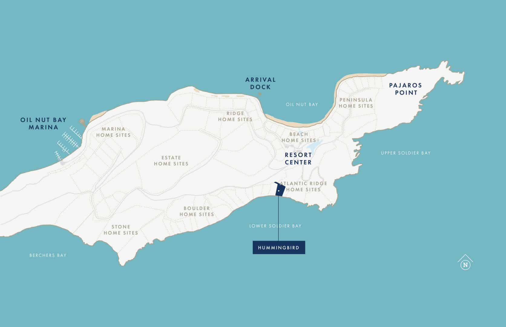 BVI Luxury Rental Map Island Vacation 